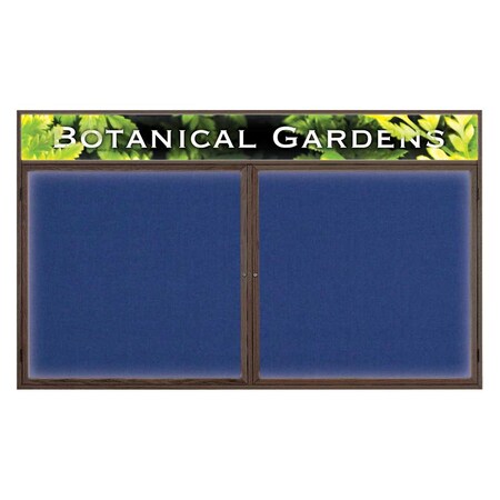 United Visual Products Open Faced Traditional Rounded Corkboard UV641ARC-GOLD-APRICOT